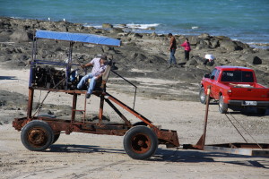 a fascinating contraption used to move boats in and out of the water, regardless of the water level